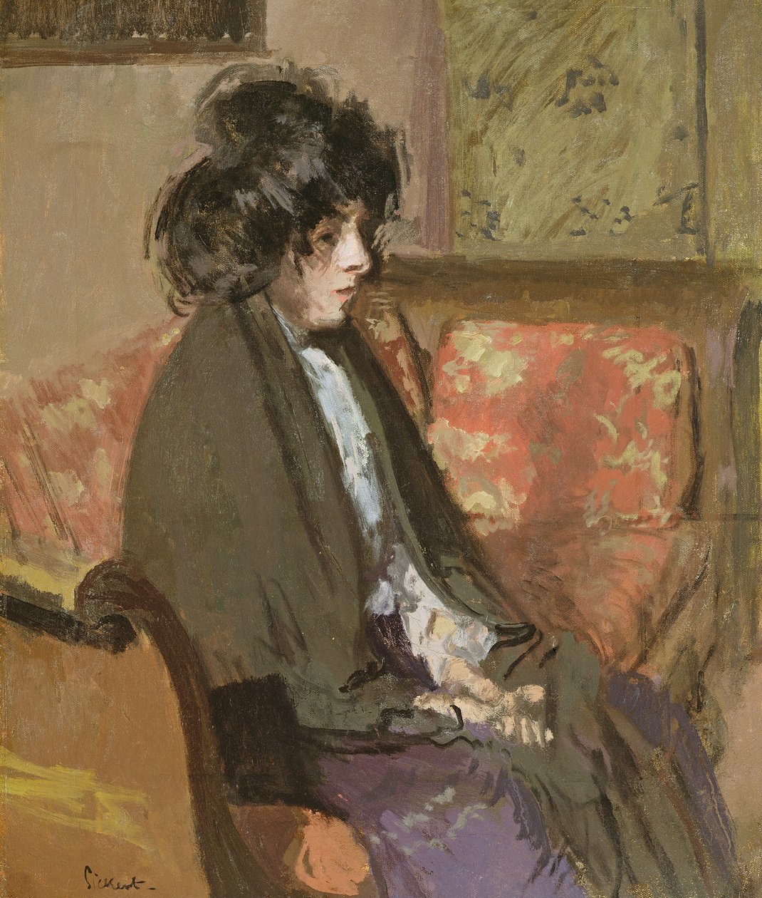 ಲಾ ಗೈಸೆಪ್ಪಿನಾ, ಸಿ.1903-04 ಟರ್ಕ್ by Walter Richard Sickert