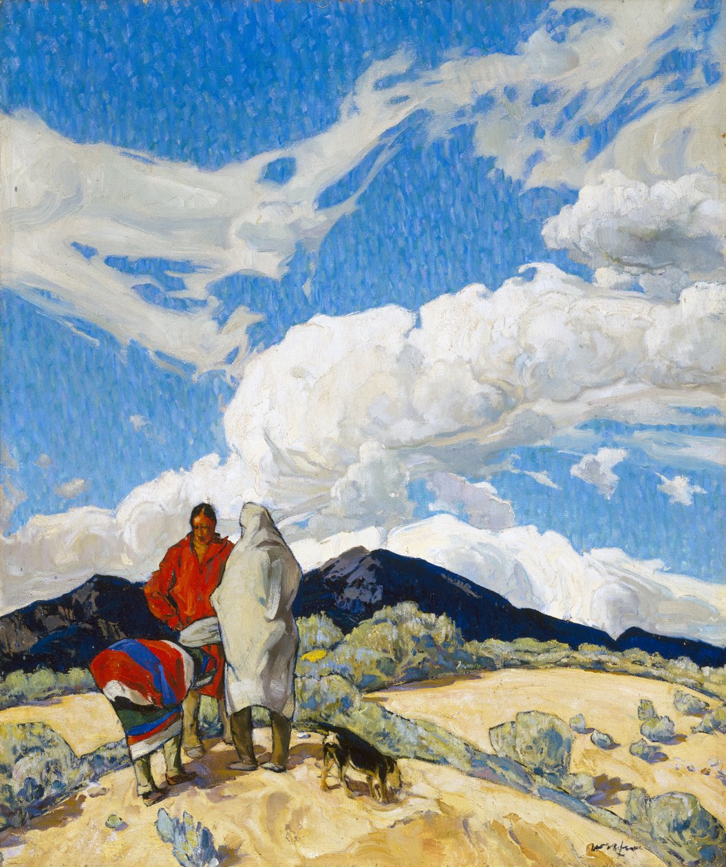 Randevu, c.1914-22 by Walter Ufer