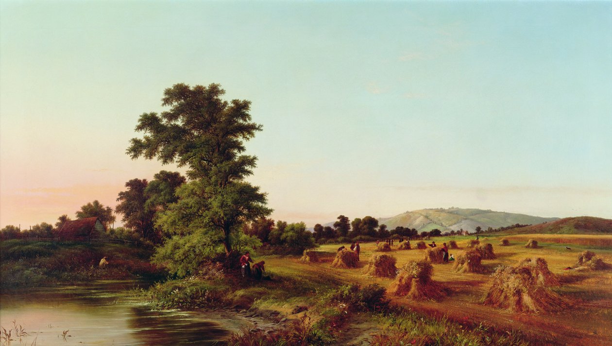 ಎ ಸರ್ರೆ ಕಾರ್ನ್‌ಫೀಲ್ಡ್, 1865 ಟರ್ಕ್ by Walter Williams