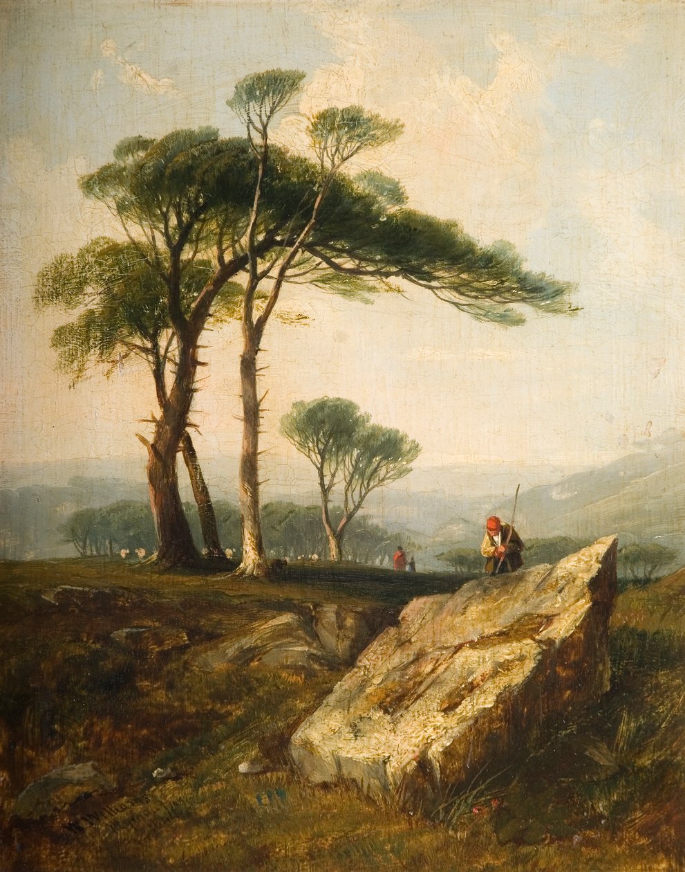 Clarenton Downs, 1844 (panel) by Walter Williams