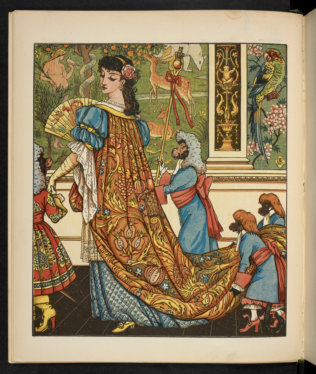 Güzel ve Çirkin için İllüstrasyon. by Walter Crane