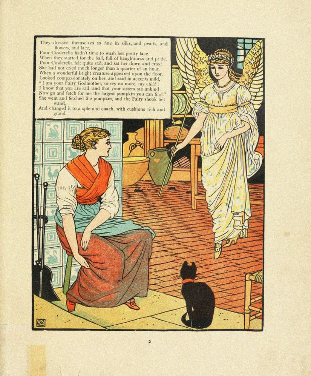 Masal Külkedisi için İllüstrasyon by Walter Crane