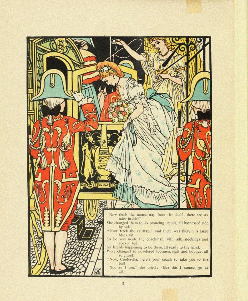 Masal Külkedisi için İllüstrasyon by Walter Crane