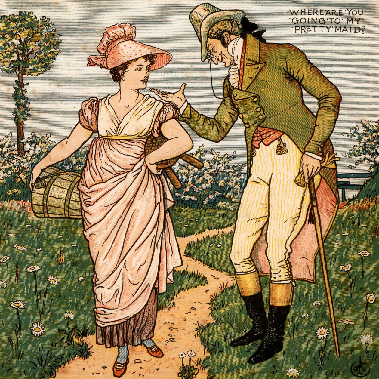 Walter Vinç (1845-1915) by Walter Crane