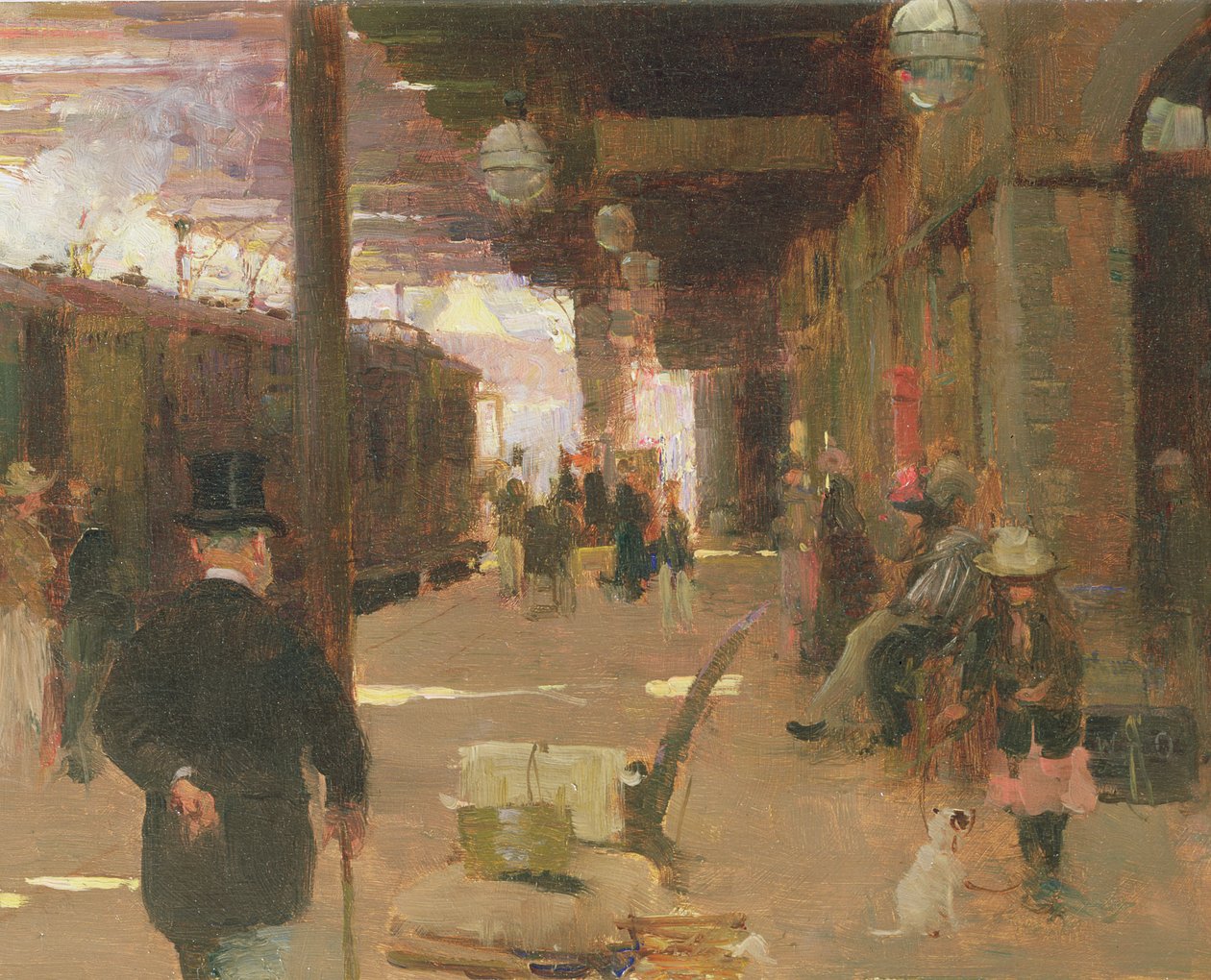 Hastings Tren İstasyonu by Walter Frederick Osborne
