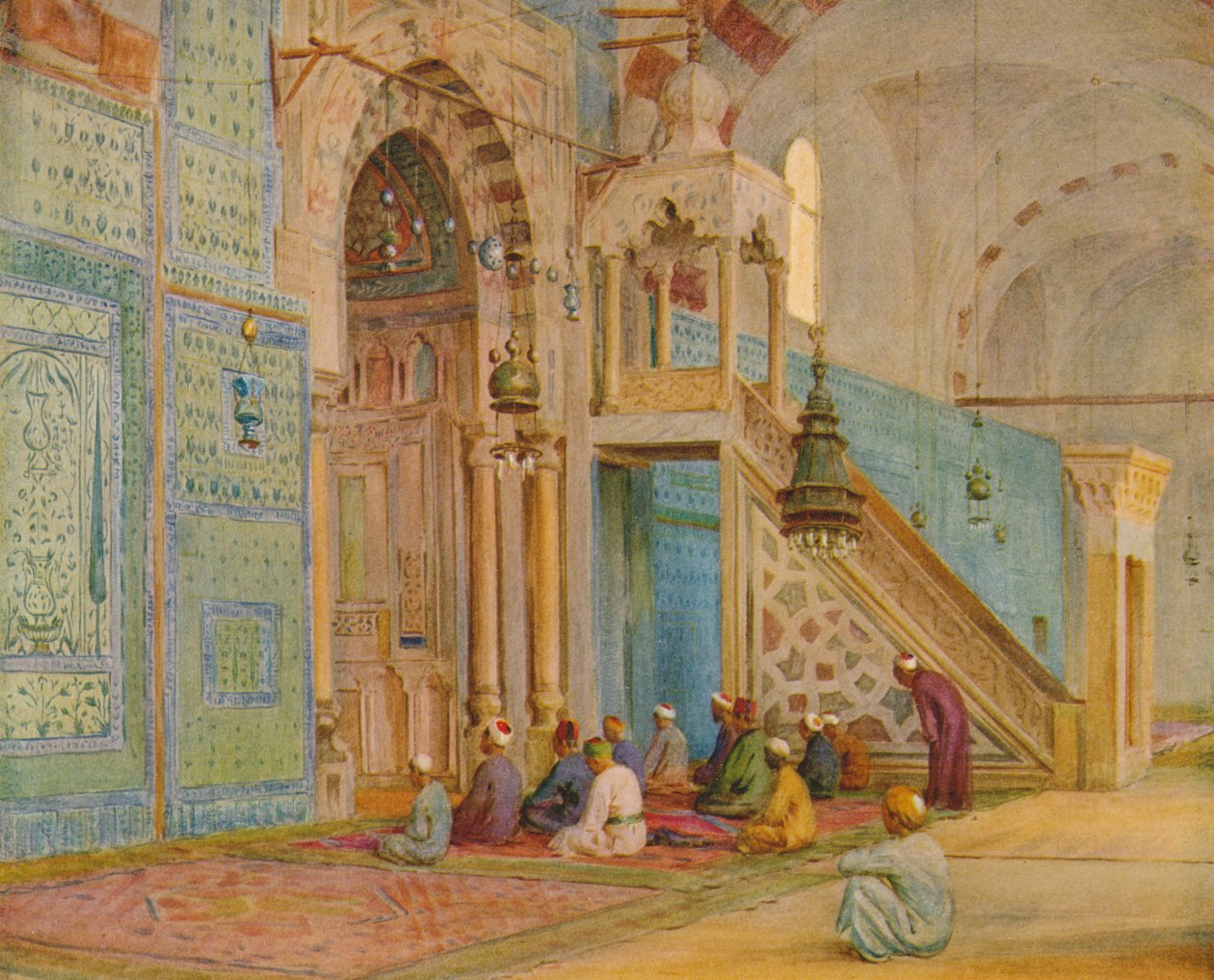 Sultanahmet Camii, c1905, 1912 by Walter Frederick Roofe Tyndale