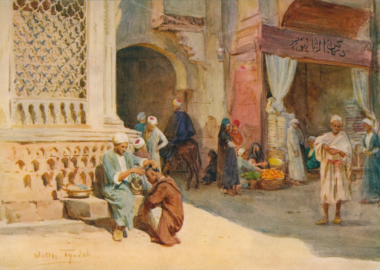 Kuaför, c1905, 1912 by Walter Frederick Roofe Tyndale