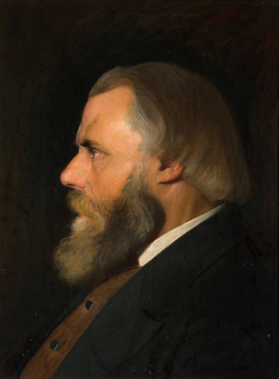 Sanatçının Babasının Portresi, 1910. by Walter Freeth