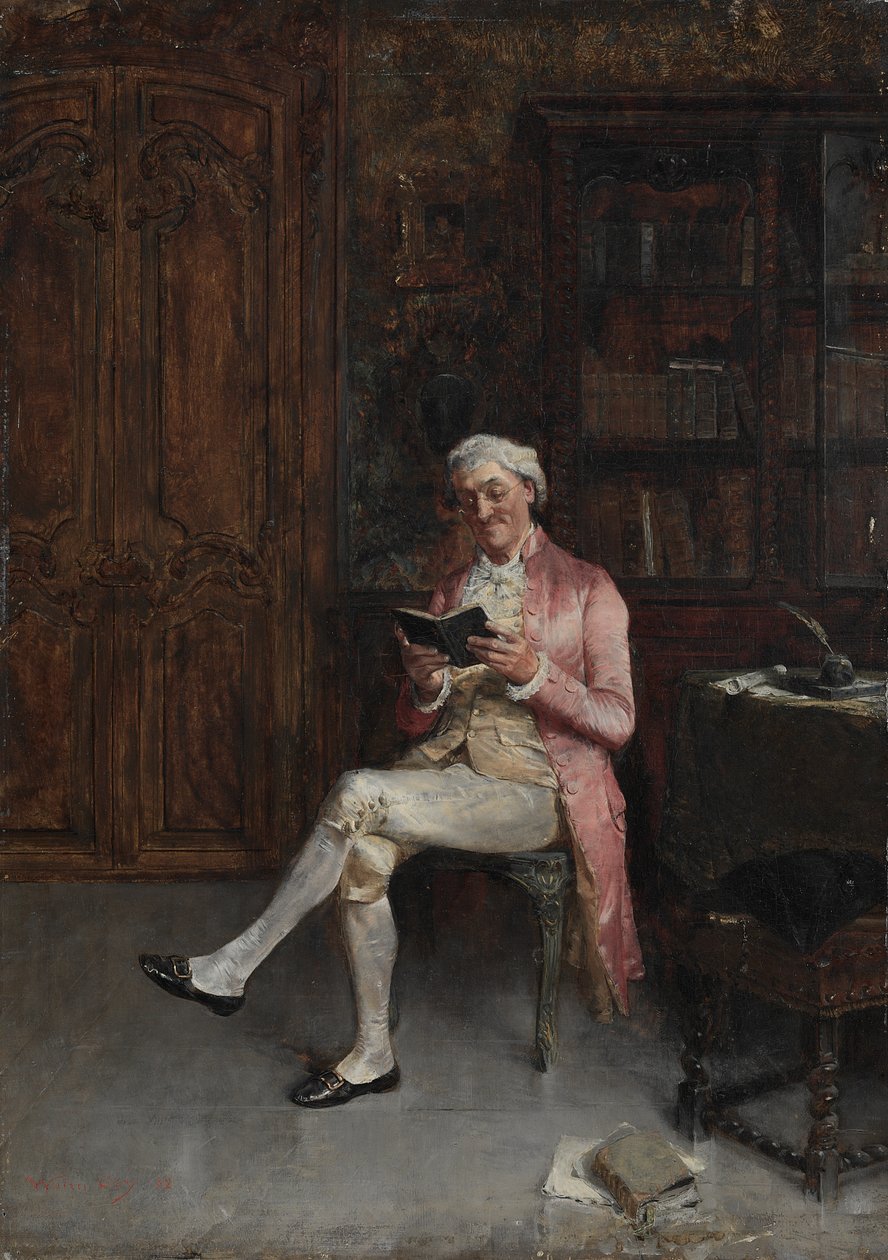 Bir Filozof, 1882. by Walter Gay