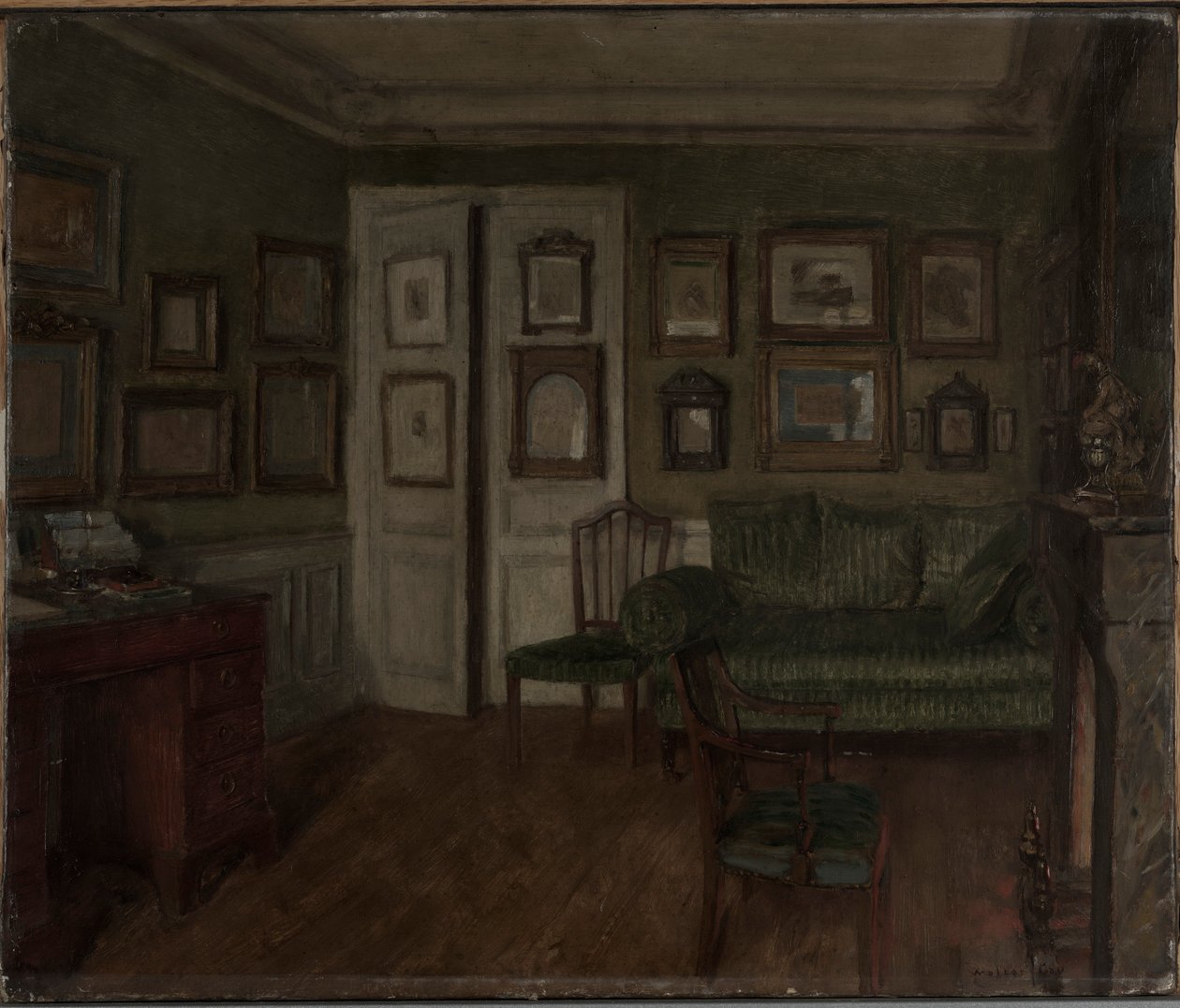 Bir İç Mekan by Walter Gay