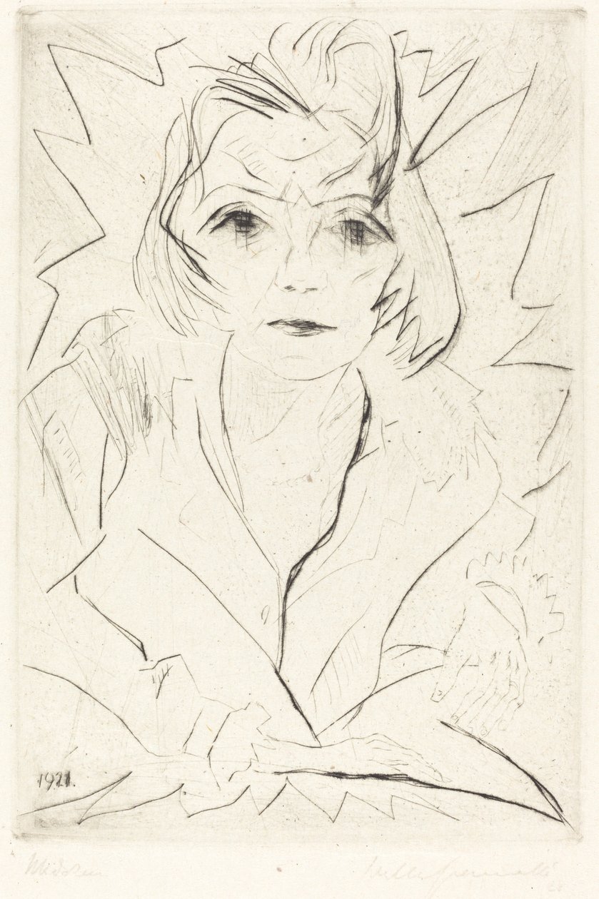 Madchen (Kız) by Walter Gramatte
