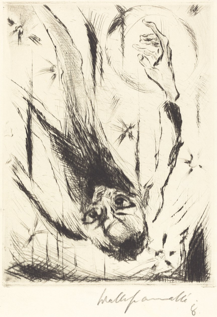 Sonsuzluğa Düşüş, 1918. by Walter Gramatte
