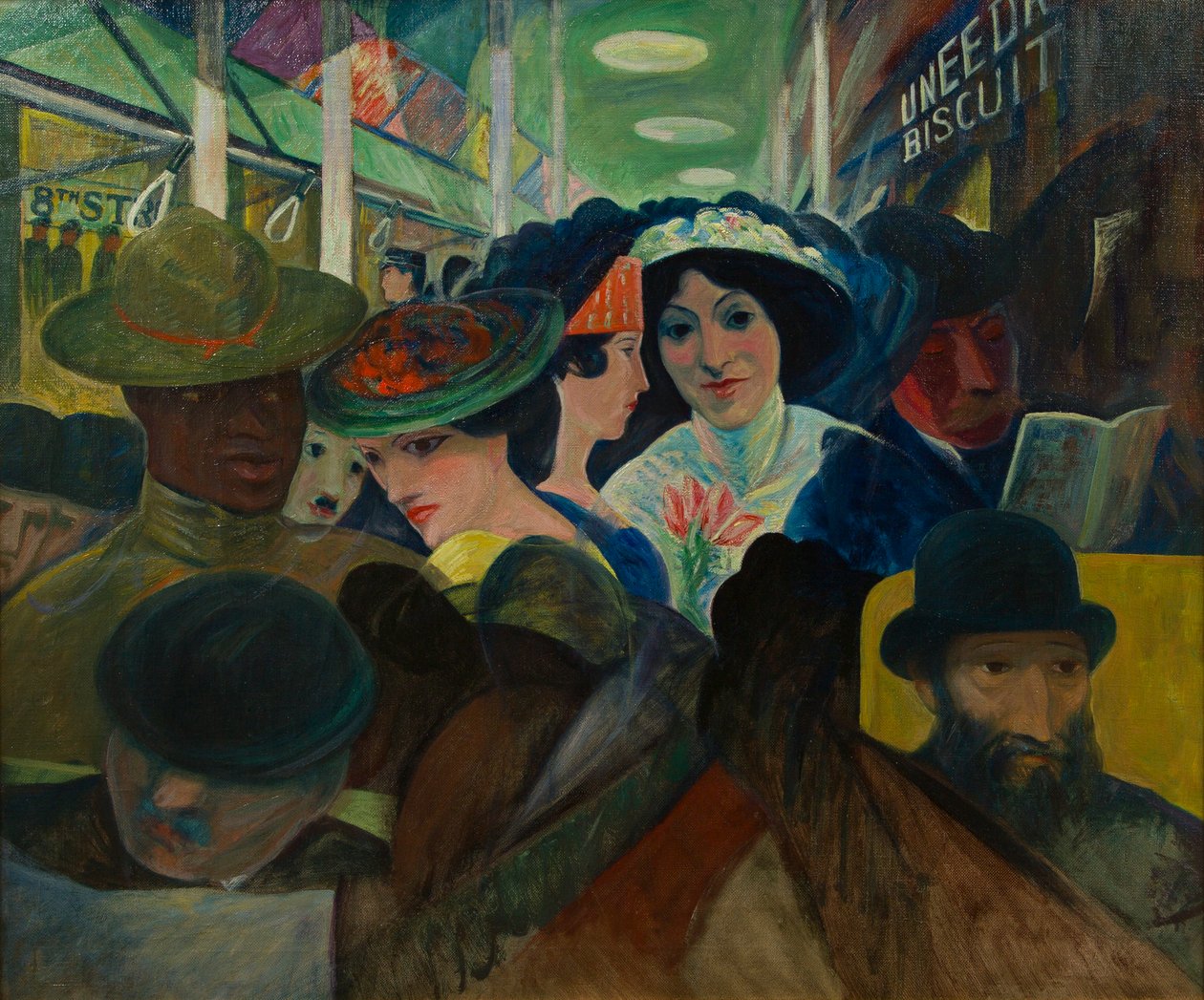 Metro by Walter Pach
