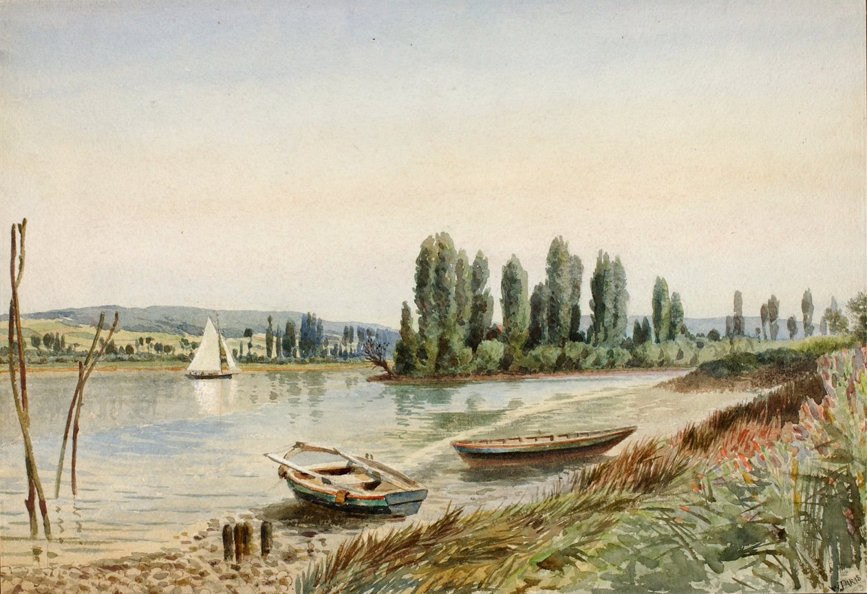 Manzara, 1883. by Walter Paris