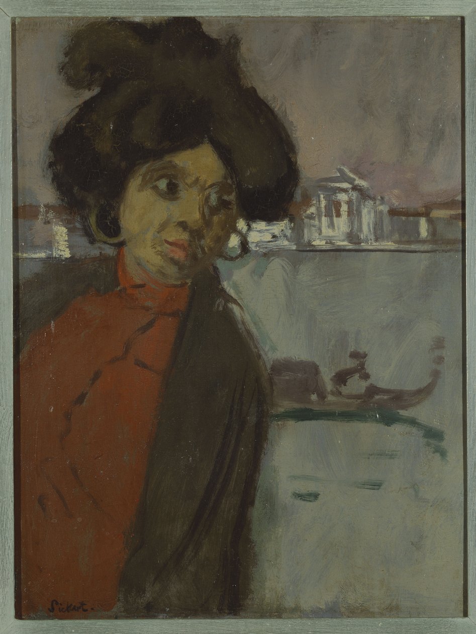 Zattere üzerinde Inez by Walter Richard Sickert