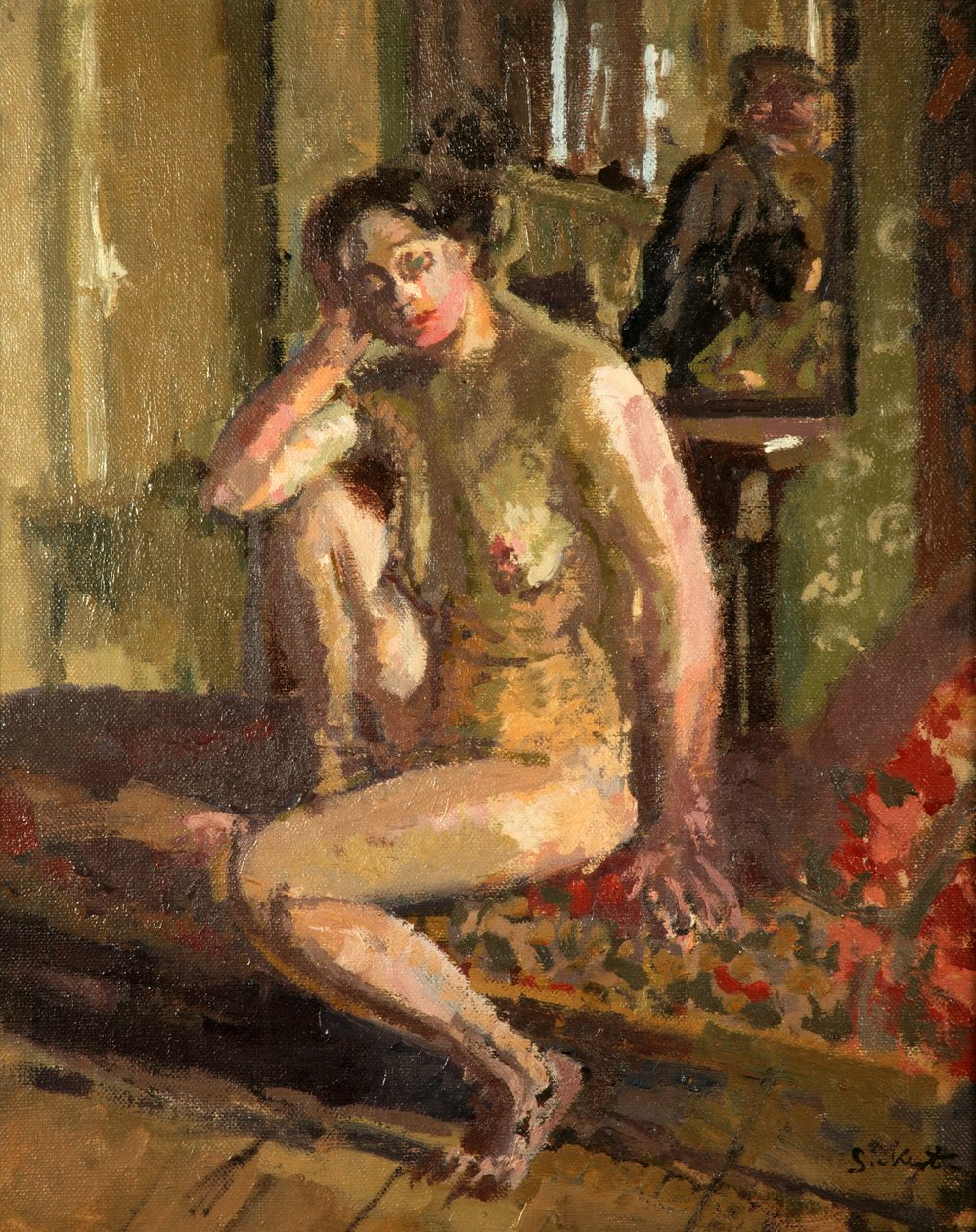 Çıplak İç Mekan by Walter Richard Sickert