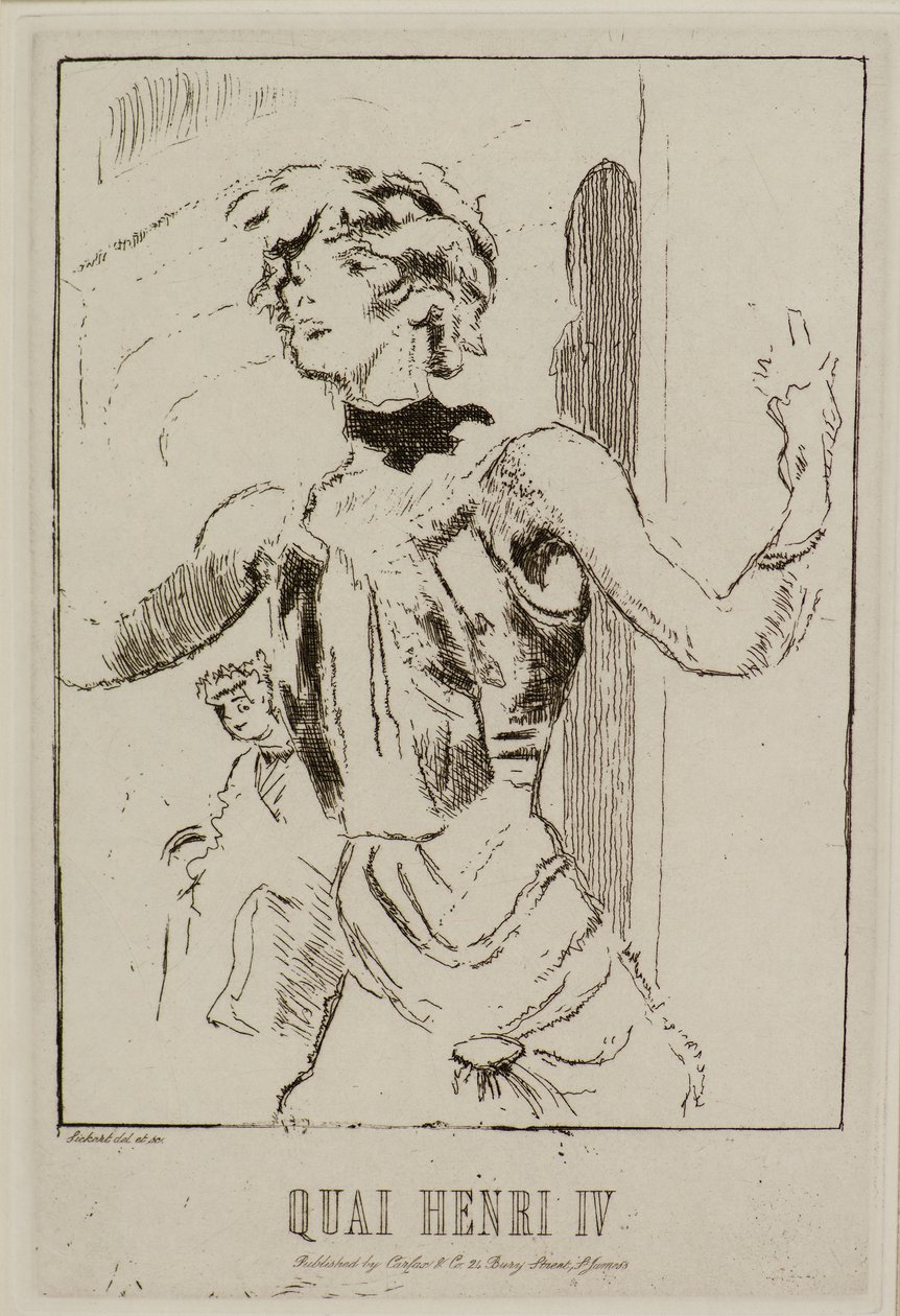 Quai Henry IV by Walter Richard Sickert