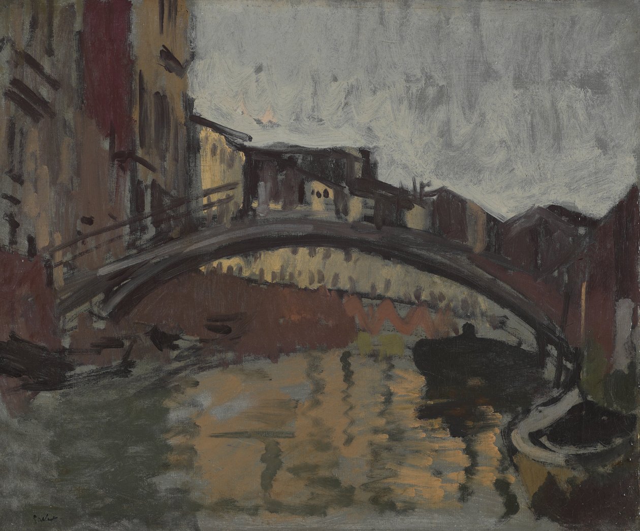 San Trovaso, Venedik, c.1904 by Walter Richard Sickert