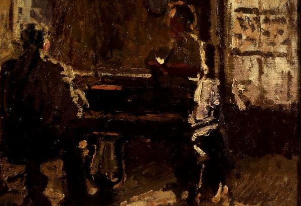 düet by Walter Richard Sickert