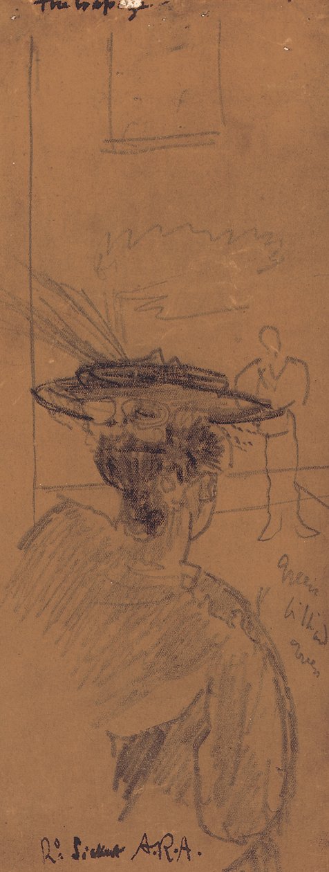 Trapez (kalem) by Walter Richard Sickert
