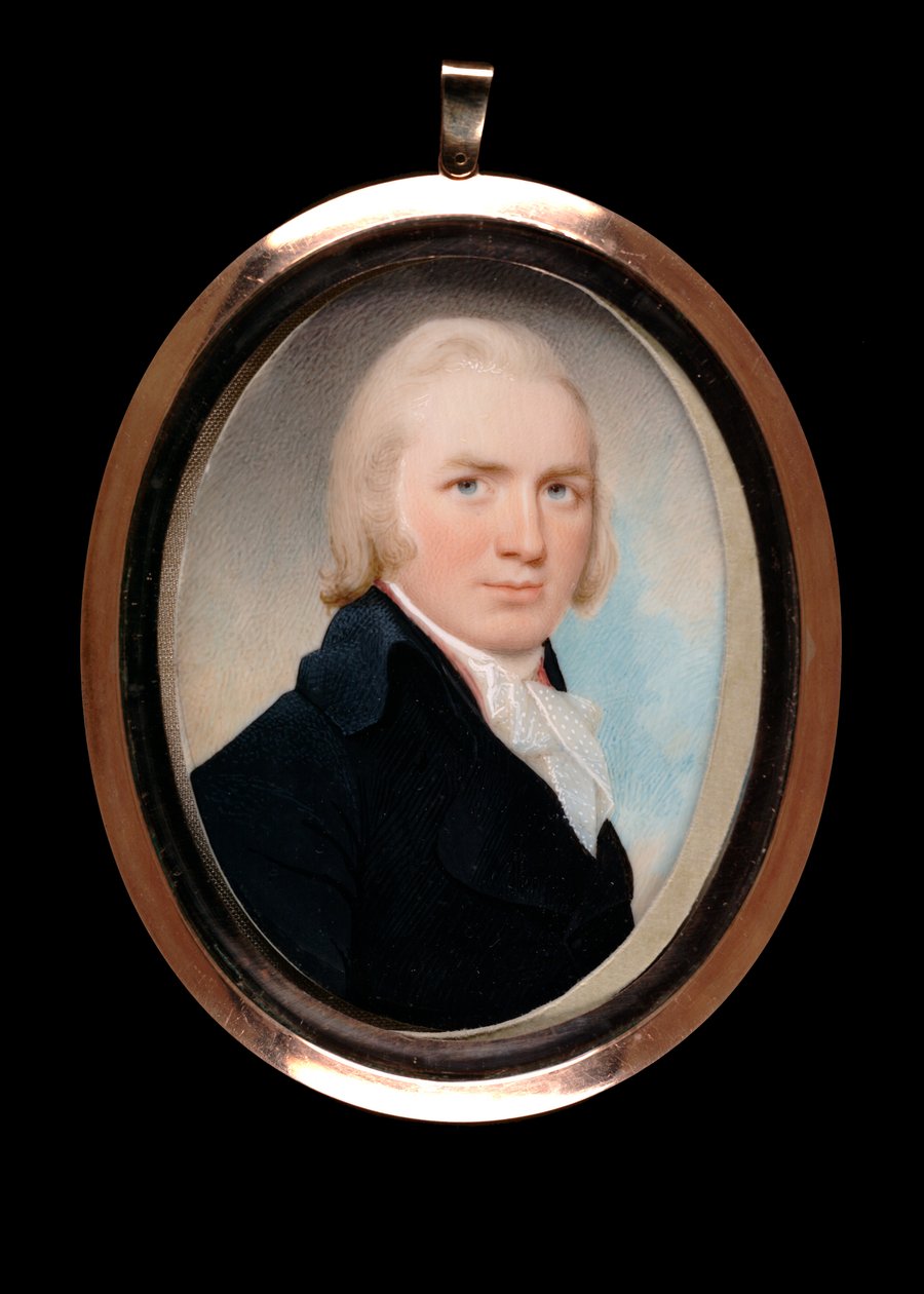 Bir Beyefendinin Portresi, ca. 1796. by Walter Robertson