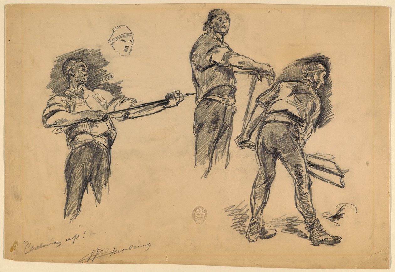 Kömürleşme by Walter Shirlaw