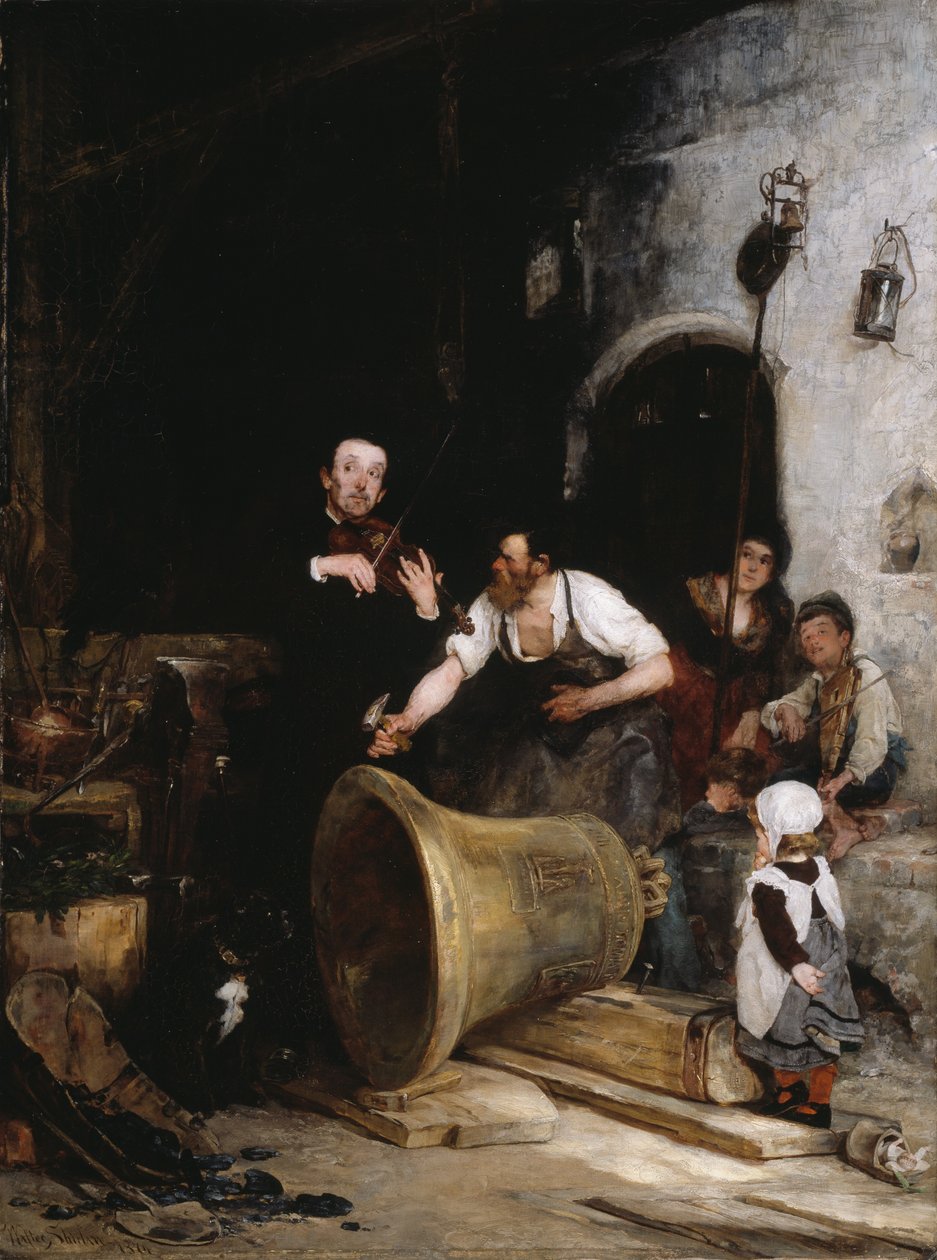 Çanı Tonlamak, 1874. by Walter Shirlaw