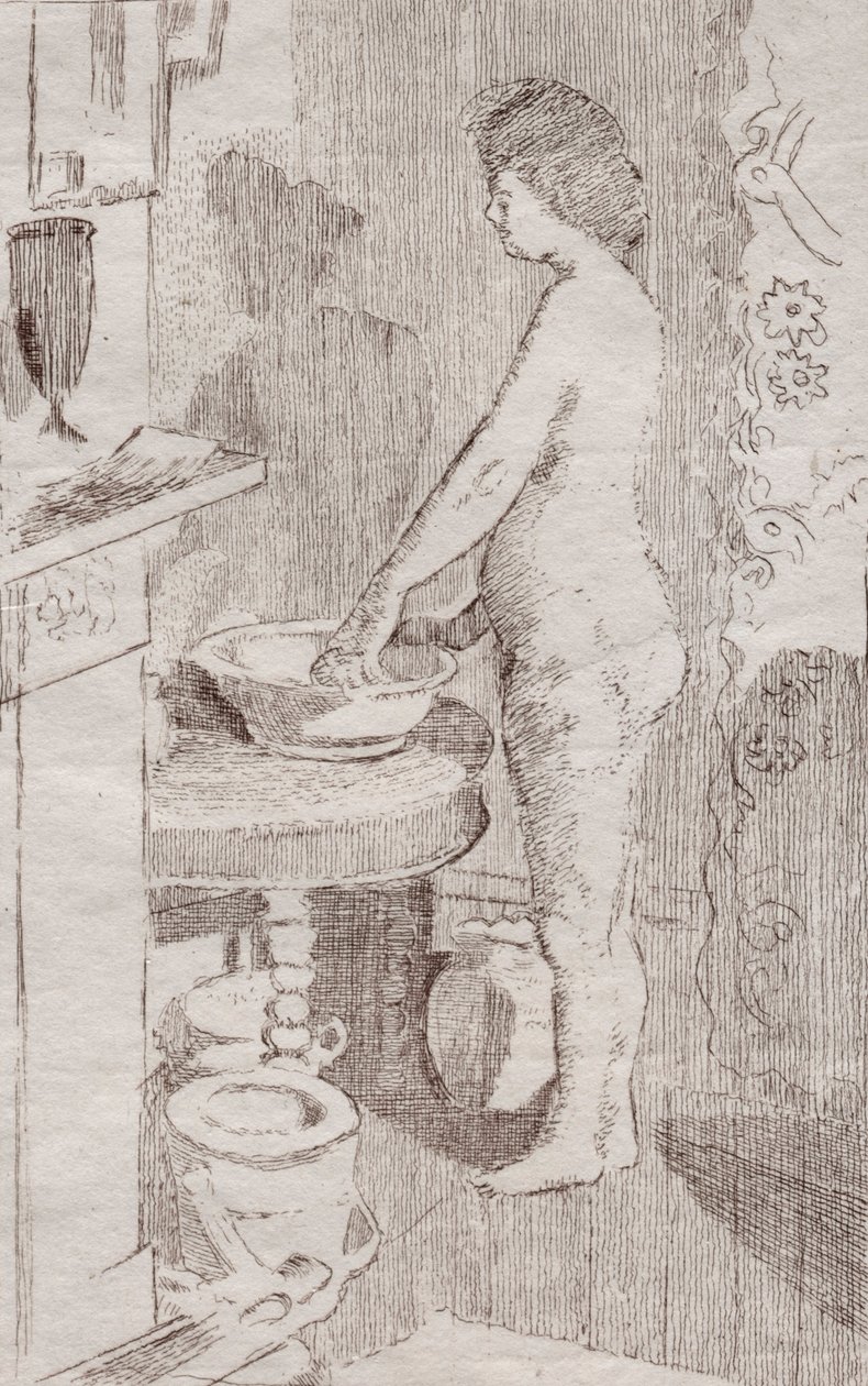 Sally: Küçük Tabak by Walter Sickert