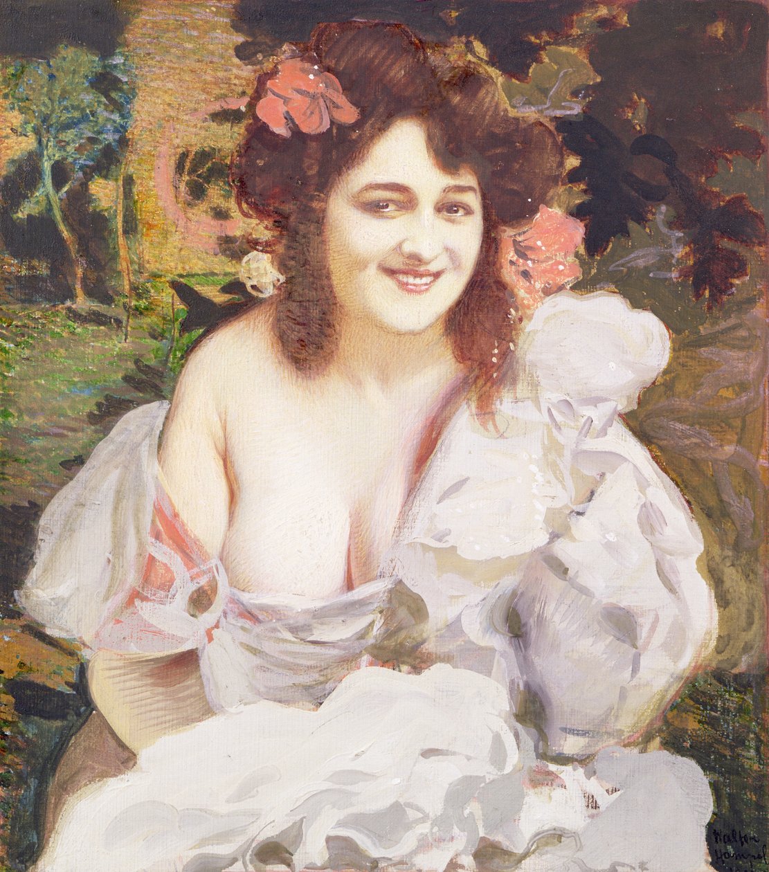 Flört by Walter Sigmund Hampel