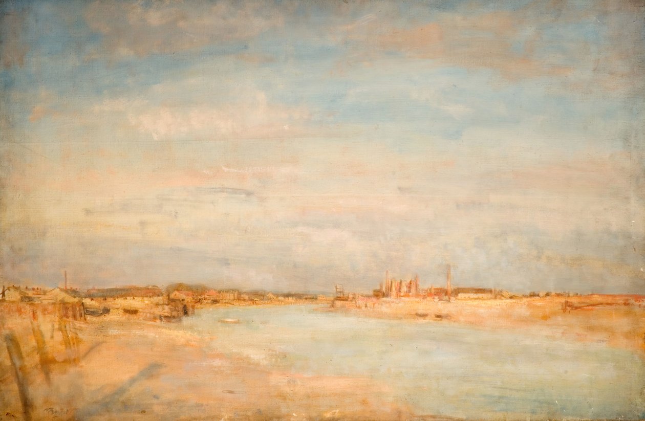 Nehir Sahnesi, 1935-1949. by Walter Westley Russell