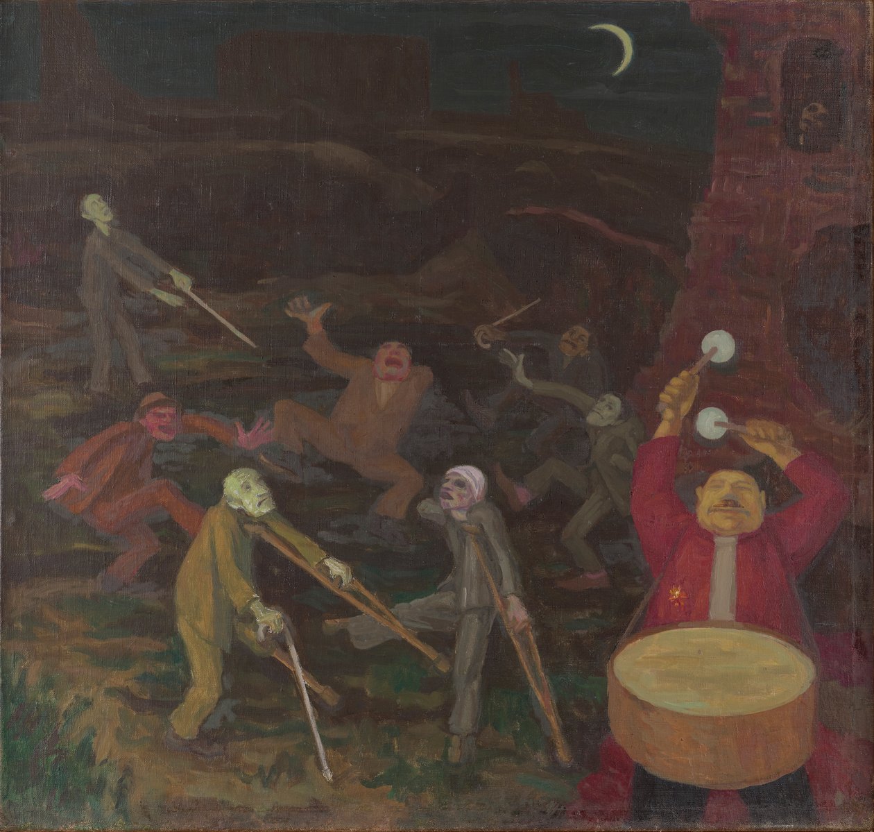 sakatların dansı by Walther Gamerith