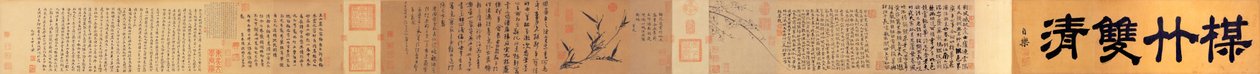 Bambu ve Erik Çiçeğinin İkiz Saflıkları 中文 by Wang Mian