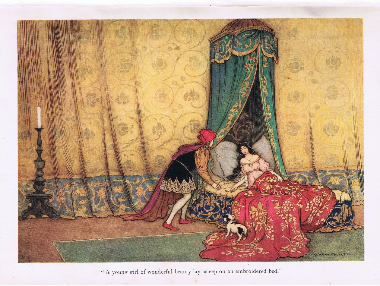 ಅದ್ಭುತ ಸೌಂದರ್ಯ ಟರ್ಕಿಯ ಯುವ ಹುಡುಗಿ by Warwick Goble