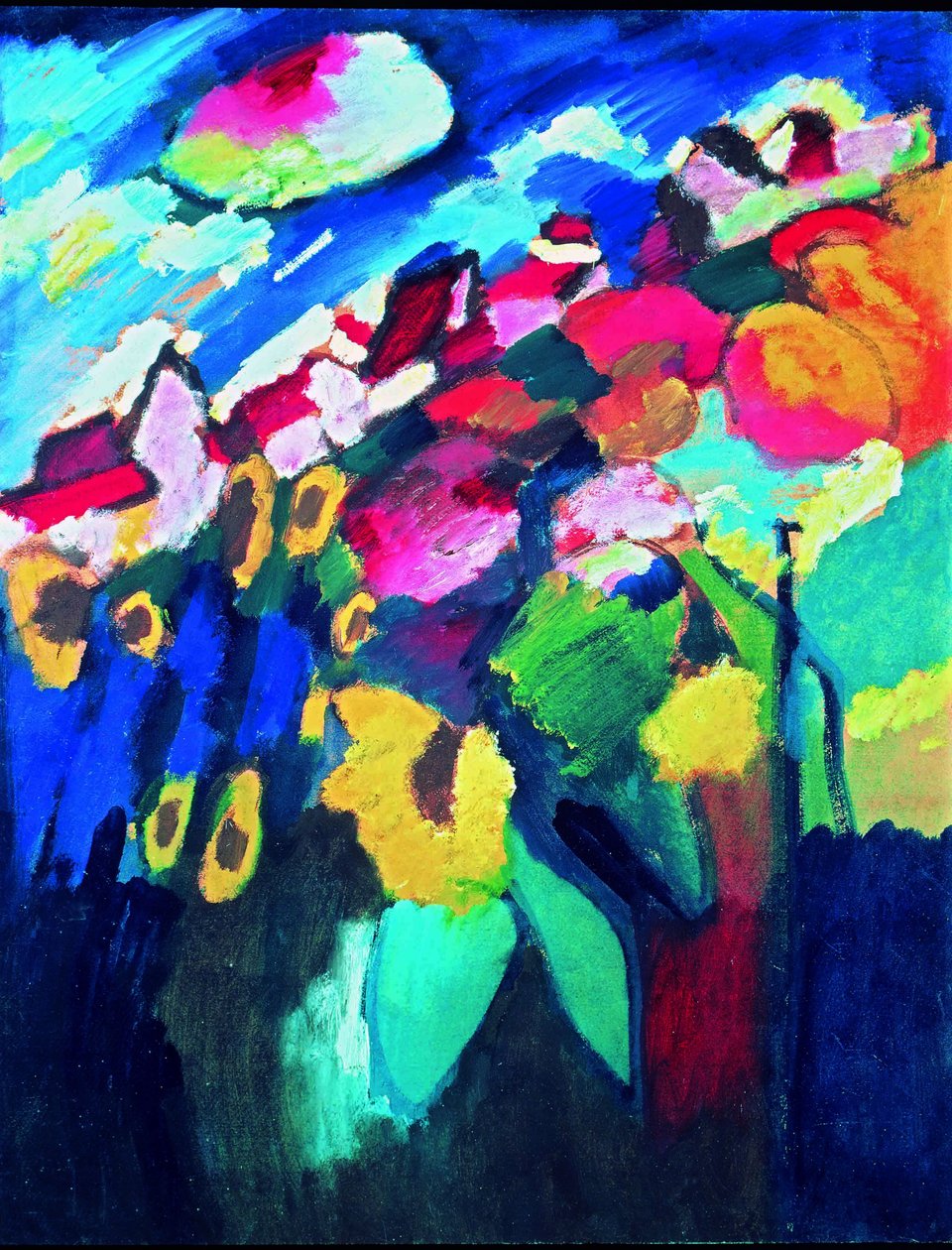 Murnau Bahçesi II by Wassily Kandinsky