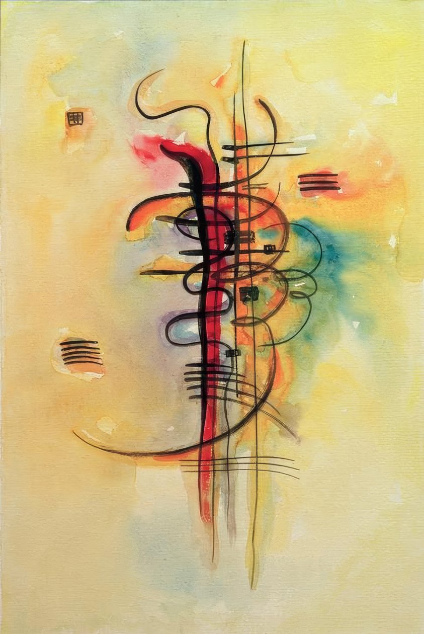 Suluboya numarası 326 by Wassily Kandinsky