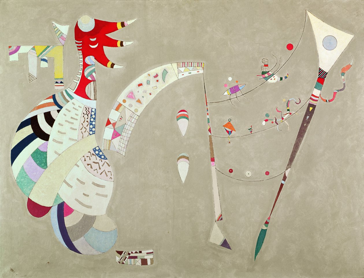 Dengeli, 1942 by Wassily Kandinsky