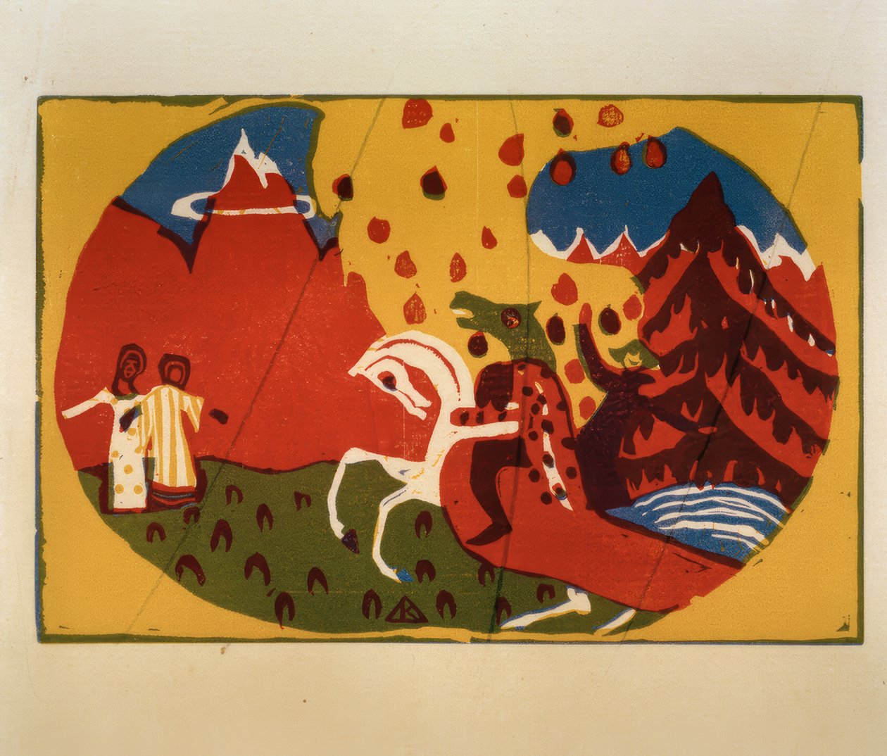 dağlar by Wassily Kandinsky