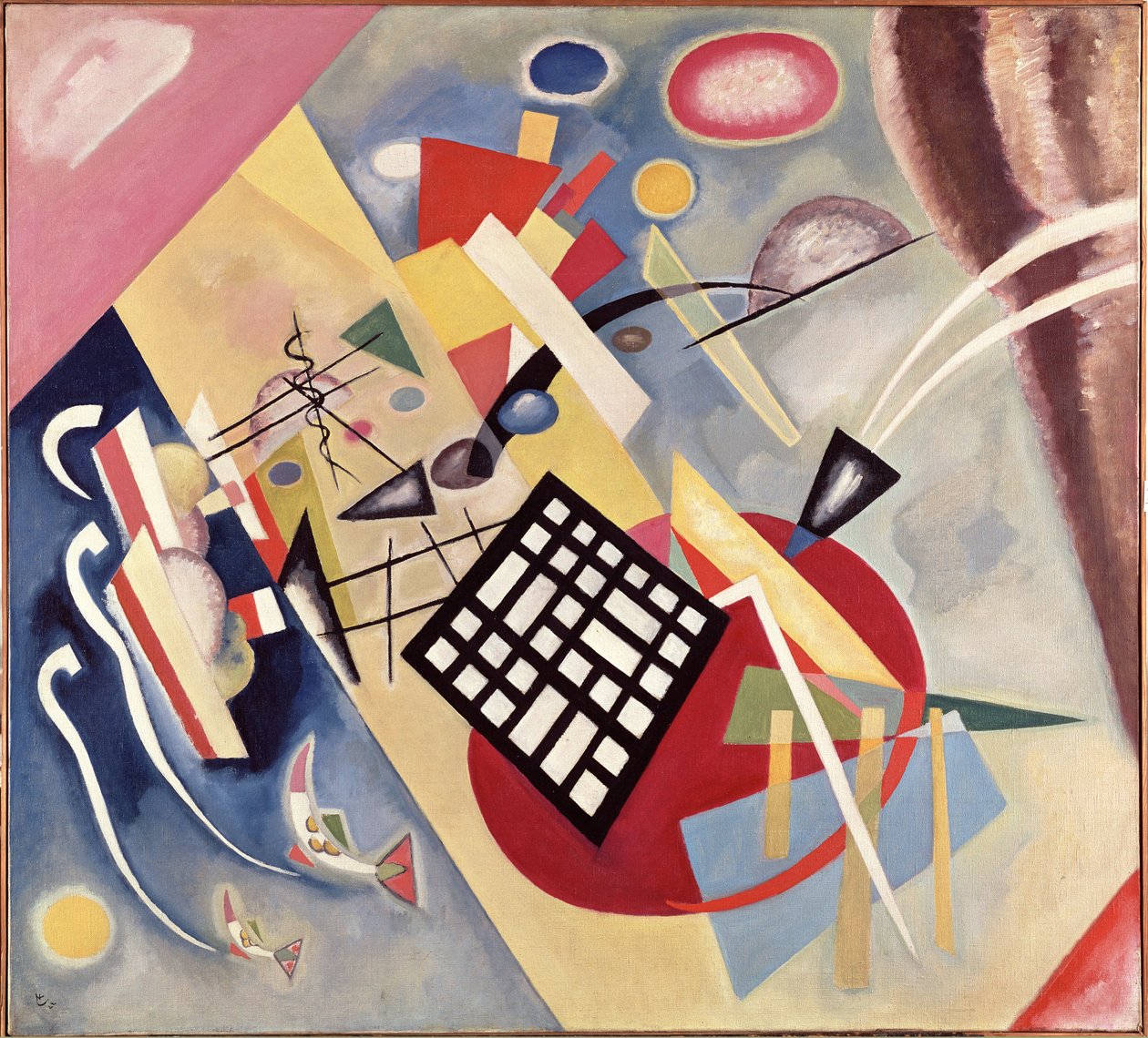 Siyah Çerçeve, 1922 by Wassily Kandinsky