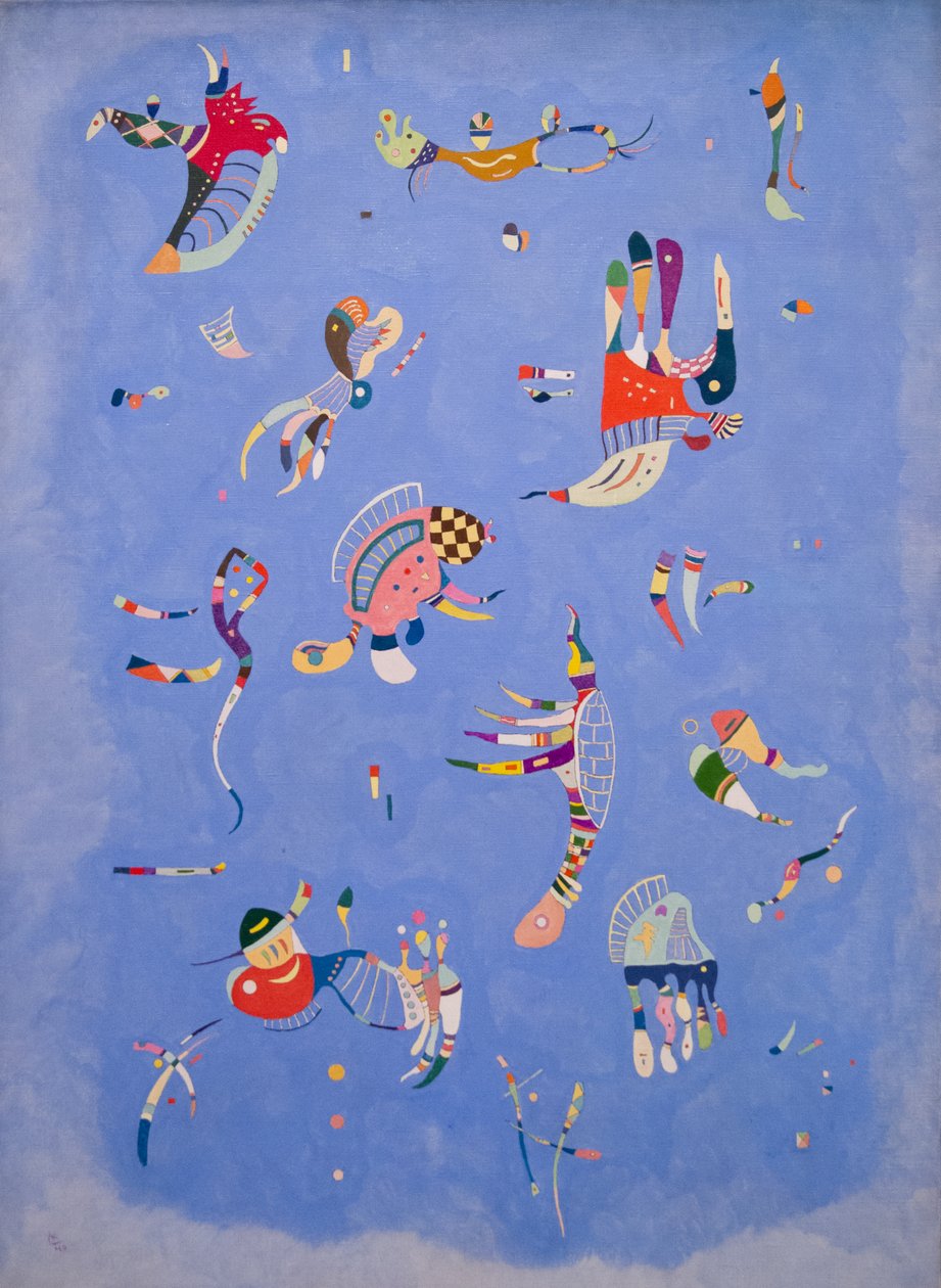 Gökyüzü mavi by Wassily Kandinsky