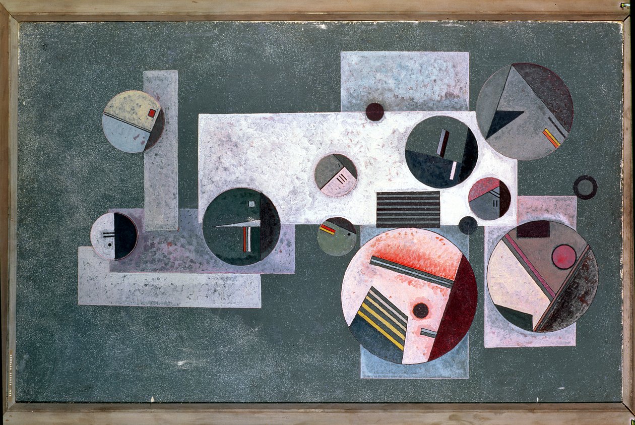 Kapalı Çevreler, 1933 by Wassily Kandinsky