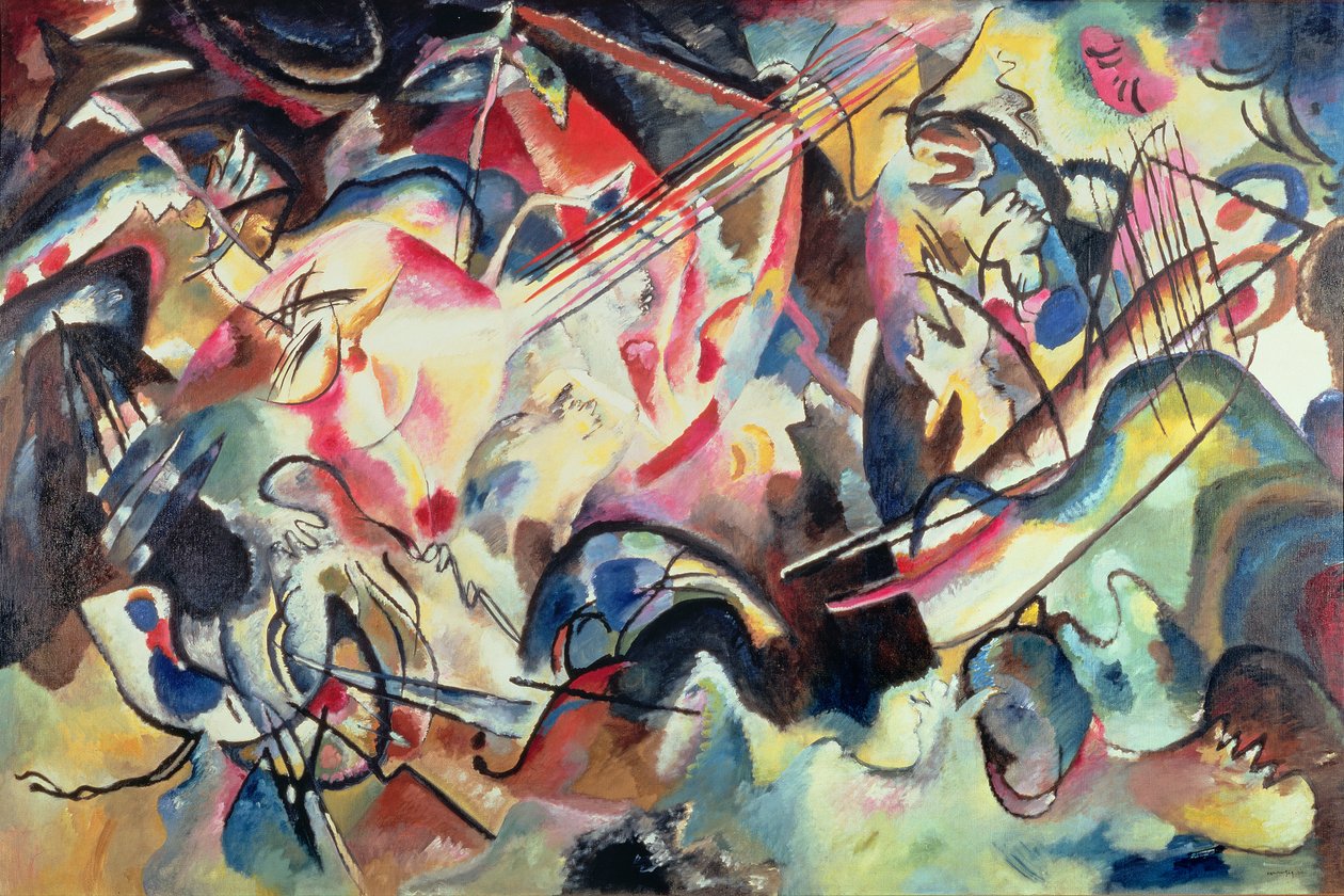 Kompozisyon No. 6, 1913 by Wassily Kandinsky