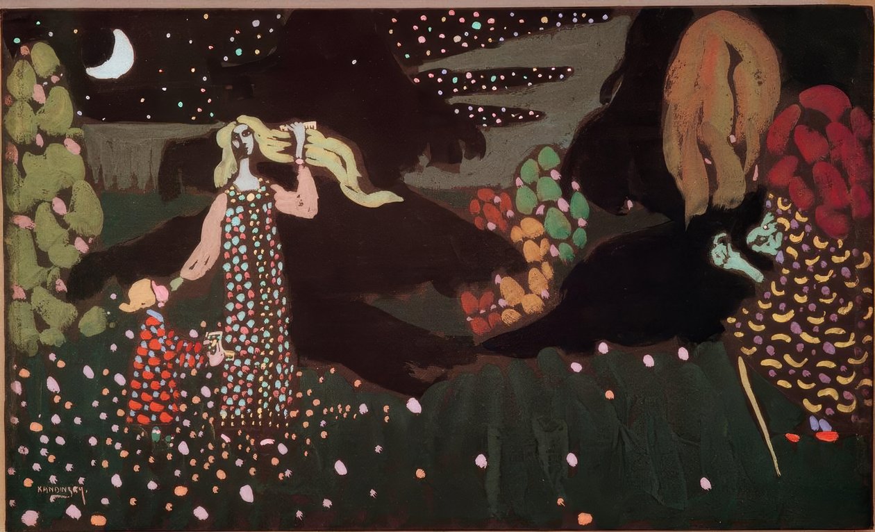 Gece by Wassily Kandinsky