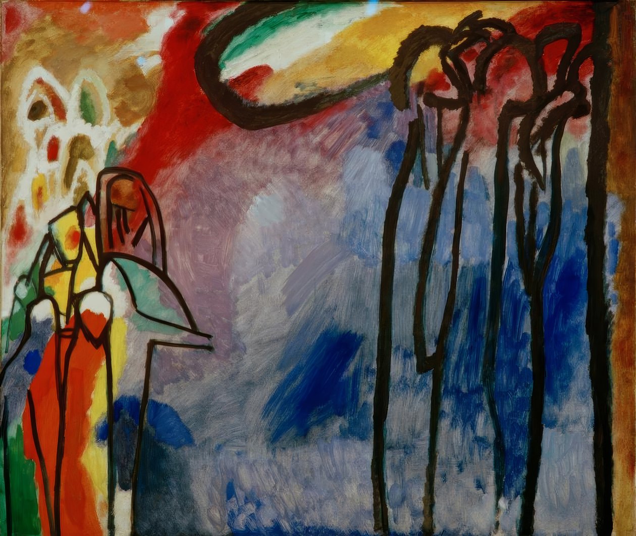 doğaçlama 19 by Wassily Kandinsky