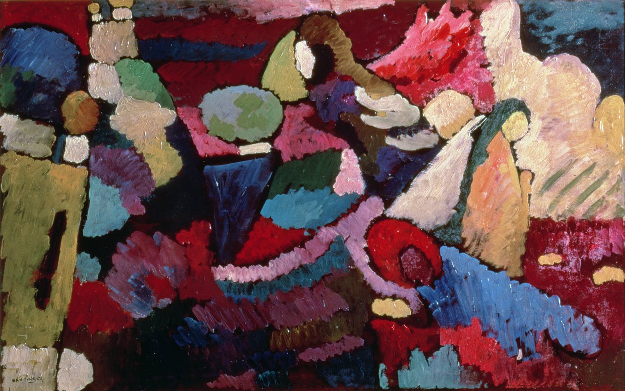 Doğaçlama, 1910 by Wassily Kandinsky