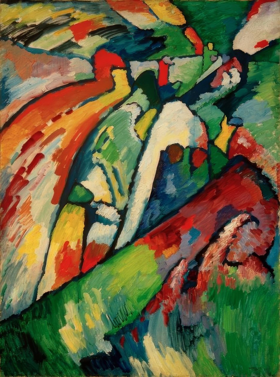 Doğaçlama 7 (fırtına) by Wassily Kandinsky