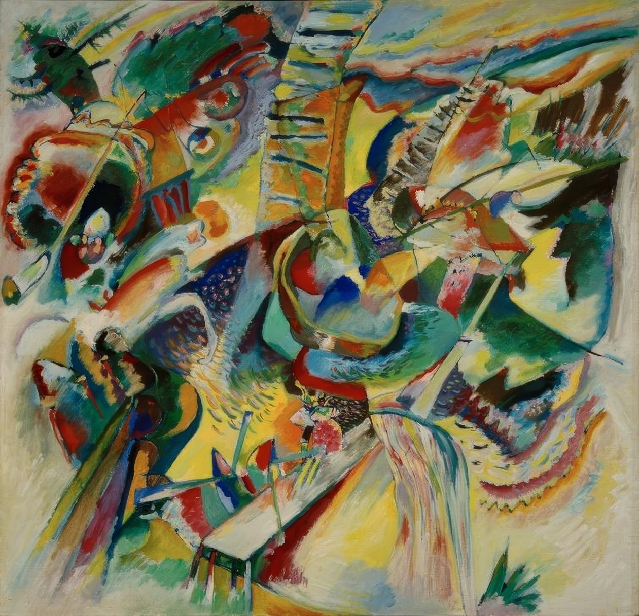 Doğaçlama Klamm by Wassily Kandinsky