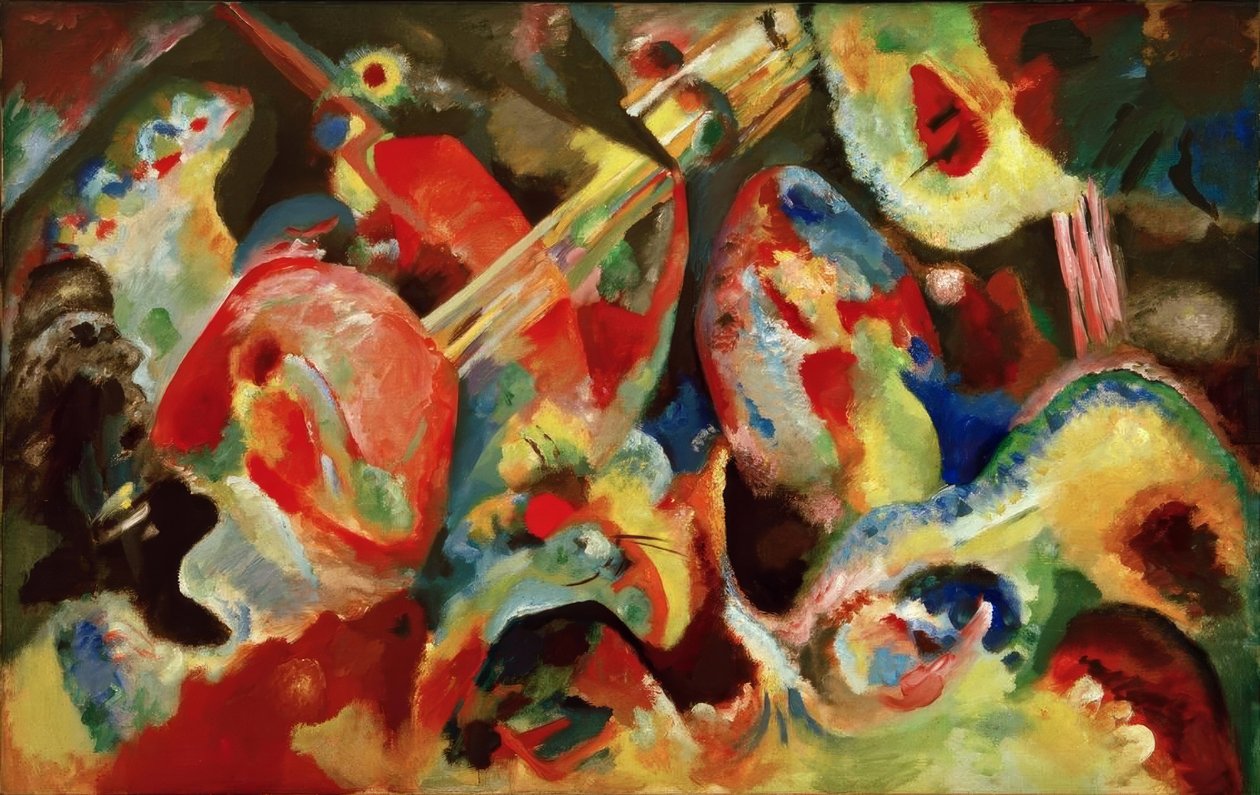 doğaçlama tufanı by Wassily Kandinsky