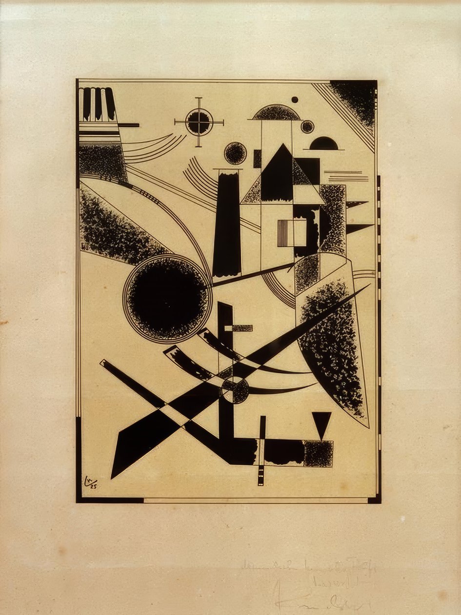Litografi No III by Wassily Kandinsky