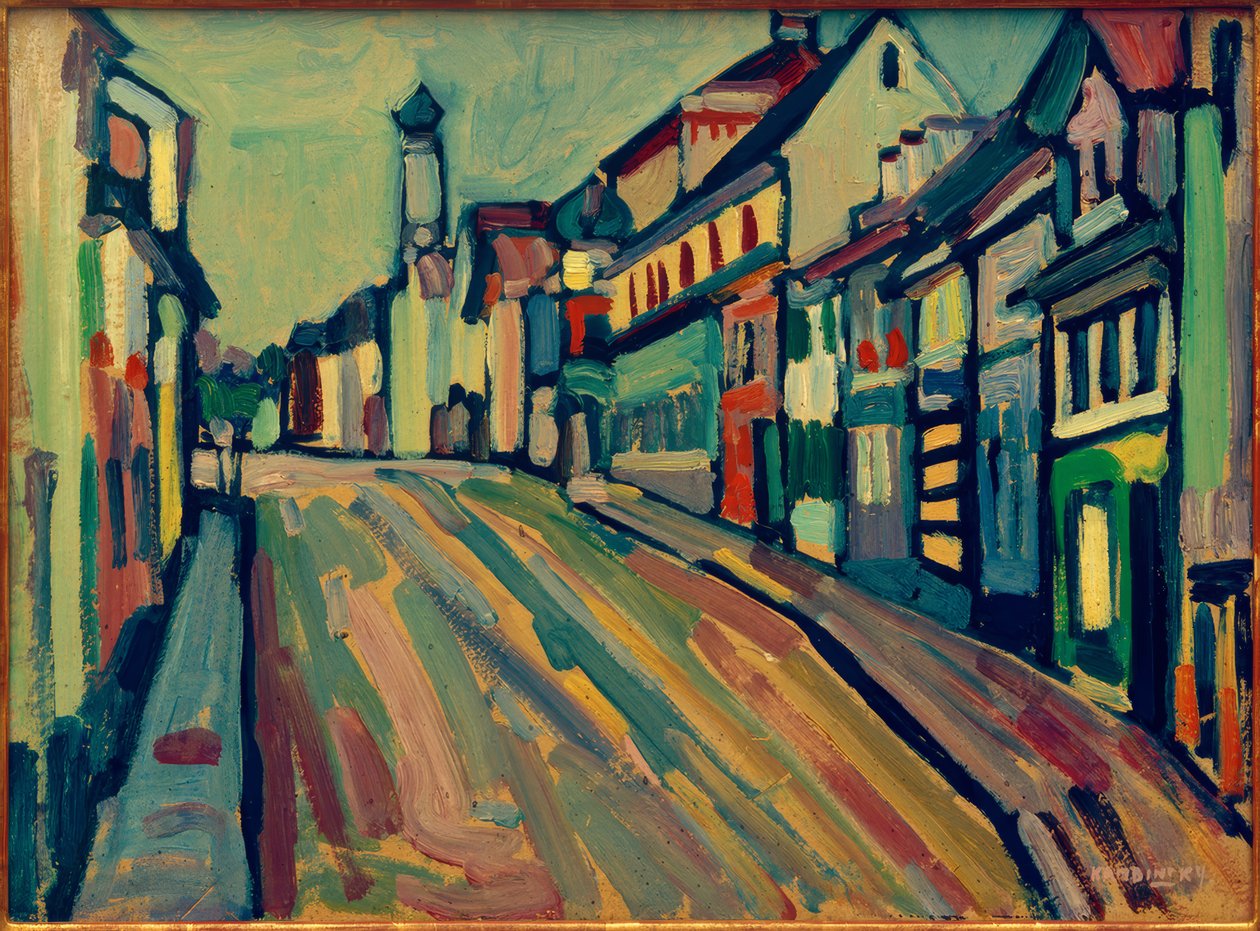 Murnau - Untermarkt by Wassily Kandinsky