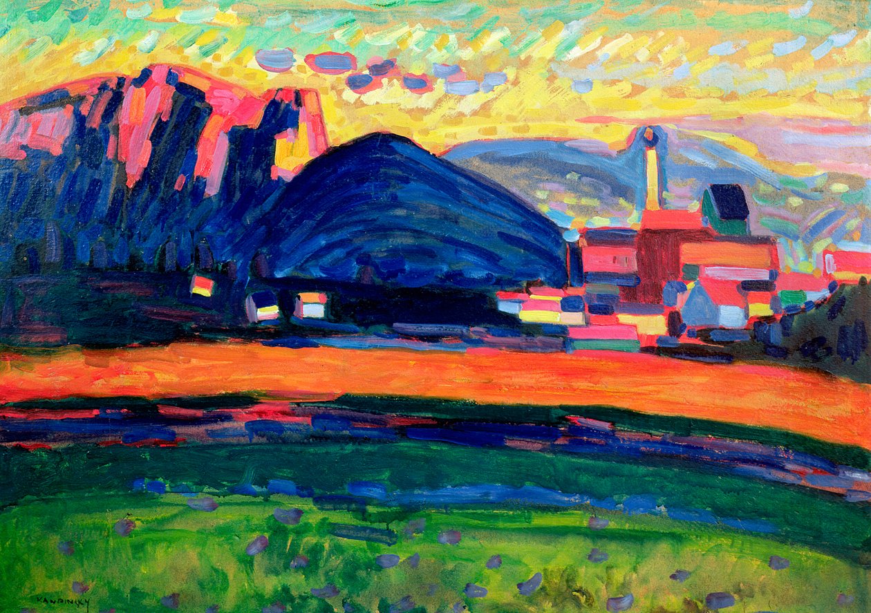 Murnau, 1907 by Wassily Kandinsky